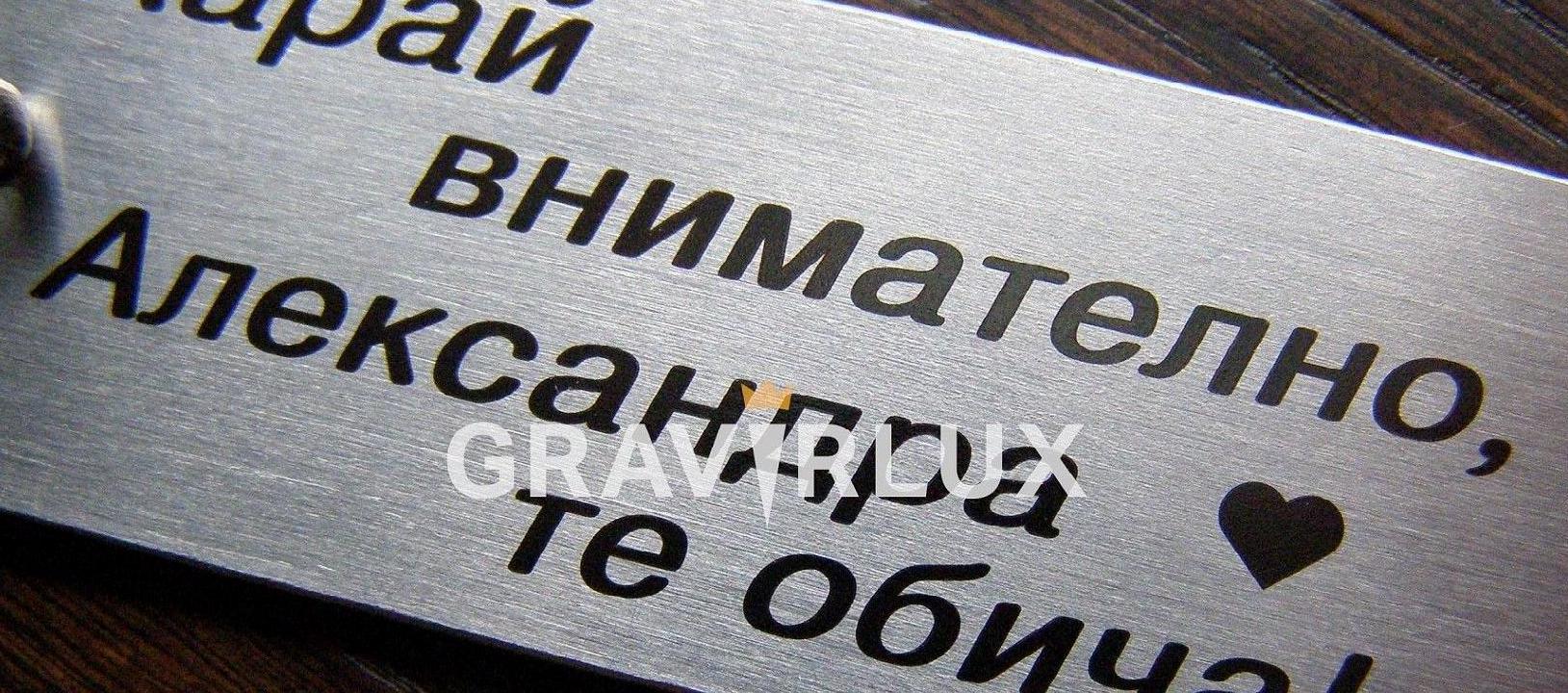 Ключодържатели с текст